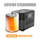 Sistem Penyimpanan Baterai Lifepo4 Pembangkit Listrik Seluler 230V 50Hz 1000W Dengan Panel Surya