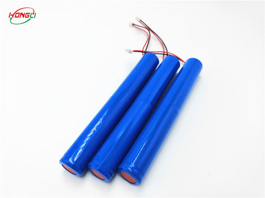 Cina 18650 1s2p 3.7 V Lithium Battery Pack, 3000mAh Silinder Li Ion Baterai Untuk Pencahayaan Darurat pabrik